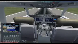 Microsoft Flight Simulator X - FMS( альтернатива PMDG) полный цикл