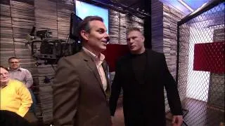 MMA Humor - Brock Lesnar Scares Reporter