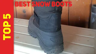 Top 5 Best Snow Boots 2023