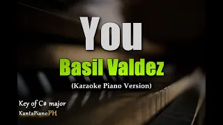 You - Basil Valdez | Karaoke Piano Version