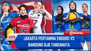 🔴 LIVE LAGA PERDANA GIA! Jakarta Pertamina Enduro Vs Bandung bjb Tandamata di Proliga 2024