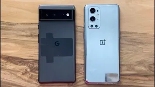 Google Pixel 6 vs OnePlus 9 Pro