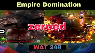 Clash Of Kings : Empire Domination S2 WAT K248 | Two Castle zeroed