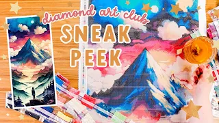 SNEAK PEEK! 👀 | Diamond Art Club Unboxing | "Inspiration Peak" by Auclair Studios 🏔