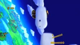 Sonic Lost World Wii U Playthrough - Windy Hill Zone 1