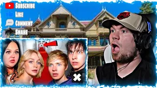 Sam And Colby Reaction | Our Unexplainable Night at Winchester Mystery House *shadow people*