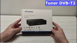 Strong SRT 8215 -  recenzja tunera DVB-T2 z H.265 HEVC