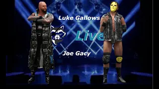 Luke Gallows vs Joe Gacy l NTT Live Event l WWE 2K24