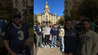 The Notre Dame experience 2022 hanging with the Koepke‘s￼