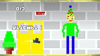 Baldi Basics en Geometry Dash