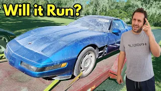 The $10,000 Engine in my ZR1 Corvette was Flooded with Salt Water! Can We Get it to Run?