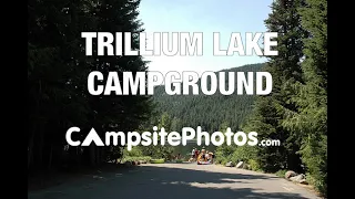 Trillium Lake Campground, Mount Hood National Forest, Oregon Campsite Photos