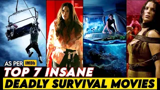 Top 7 Best Hollywood Survival Movies in Hindi Dubbed / Unique Concept Hollywood Movies