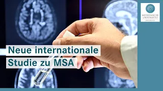 Neue internationale Studie zu MSA