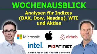 Apple Keynote, EZB & Verfallstag. Wochenausblick für DAX, Nasdaq, WTI & Aktien (Apple, Intel, ...)