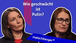 Kann die Ukraine den Krieg gewinnen? Claudia Major und Irina Scherbakowa im Gespräch  | maischberger