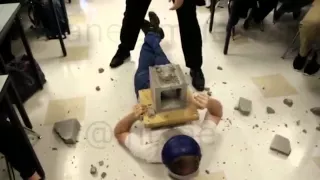 (FULL VIDEO) Physics Teacher Cracks Teachers Balls With An Axe!