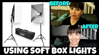 Soft Box Lights vs Room Lights 📍 How To With Kristin