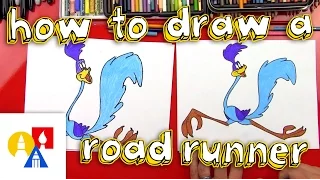 How To Draw A Roadrunner