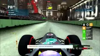 F1 Racing Live - 3x13 @ Singapore - Online race on F1 2013 PS3 - onboard Elthib