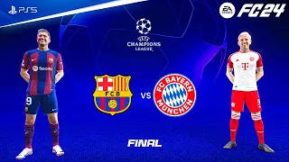 FC 24 - Barcelona vs Bayern Munich | UEFA Champions League Final | PS5™ [4K60]