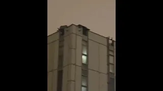 ЗРК Панцирь-С на крыше здания