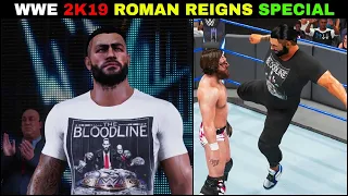 WWE 2K19 'Roman Reigns' Special Gameplay | WWE 2K19 PS5 ||