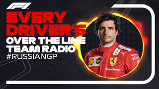Every Driver's Radio At The End Of Their Race | 2021 Russian Grand Prix