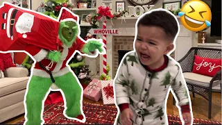 We Hosted Christmas For The First Time!! *HILARIOUS GRINCH PRANK*