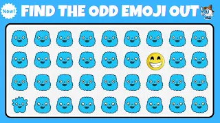 Find The Odd Emoji Out #81 | Emoji Puzzle Quiz | Find the Difference Game | New 2023