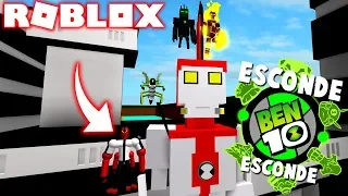 ROBLOX ! BEN 10 MINIGAME COM ALIEN GIGANTE SUPREMO ACHANDO 4 BRAÇOS, CHAMA, ALIEN X E BESTA