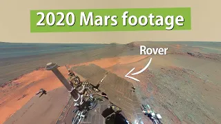 The last ever Mars panorama footage from Opportunity rover before its demise | Real Mars video 2020