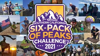 Southern California Six Pack of Peaks Hiking Challenge 2021