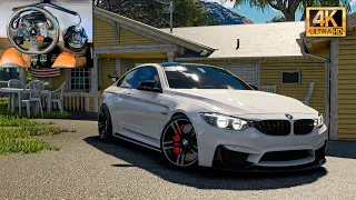 BMW M4 - The Crew Motorfest | Steering Wheel Gameplay [4K 60FPS HDR]