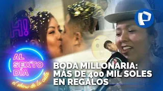 Esta es la boda millonaria del año: Más de 400 mil soles en regalos