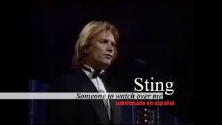 Sting - Someone To Watch Over Me | 29th Grammy Awards 1987 | Subtitulado En Español