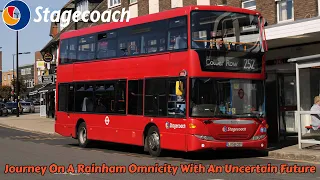 Limited Time | Bus Journey On The 252 | Stagecoach London Scania Omnicity N230UD (LX58CDY - 15002)