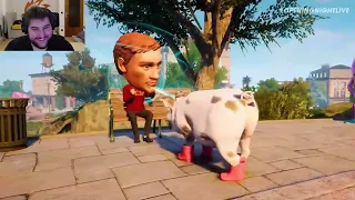 Goat Simulator 3 Gamescom reaction Trailer! They got me again! I want this!