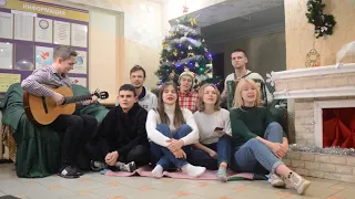 Видеопоздравление с Рождеством и Новым годом студентов ГрГМУ общежития № 3