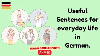 Daily Routine in German Language| Alltag auf Deutsch| Learn German with Ahmed| Daily Routine Vocabs