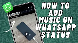How to ADD MUSIC on Whatsapp Status