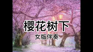 【🌞】樱花树下 女版伴奏