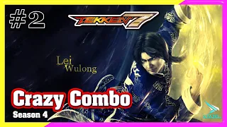 Tekken 7 Lei Wulong Crazy Combos - Season 4