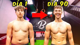 Le dijeron GORDO, así que se puso musculoso en 90 días