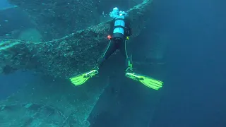 USS Oriskany dive. Artificial reef near Pensacola, Florida