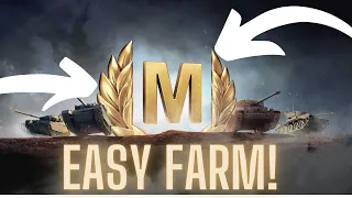 TOP 1 Tank To FARM MASTERY BADGES In! WOT Blitz