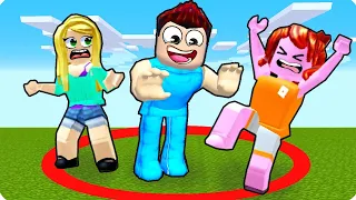 ⭕️РОБЛОКС НО МНЕ НЕЛЬЗЯ ПОКИДАТЬ КРАСНЫЙ КРУГ! ШЕДИ ROBLOX RED CIRCLE