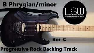 B Phrygian Backing Track B minor Progressive rock