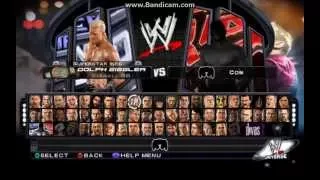 wwe svr2011 roster (characters)