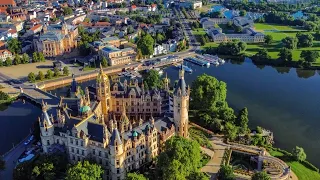 SCHWERIN CASTLE , GERMANY 🇩🇪 DRONE FOOTAGES ■ SHOT WITH DJI■ TRUE 4K 60FPS■